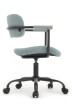 Кресло для персонала Riva Design Chair Kolin W-231 голубая ткань - 2