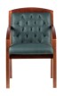 Офисный стул Riva Design Chair RCH М 175 D+Зелёная кожа - 1