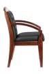 Офисный стул Riva Design Chair RCH М 175 D+Чёрная кожа - 2
