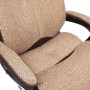 Кресло для руководителя TetChair DUKE beige fabric - 6